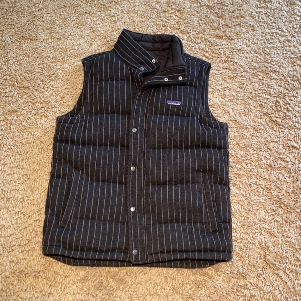 Rare HTF Patagonia Men’s Wool Quilt Again Vest